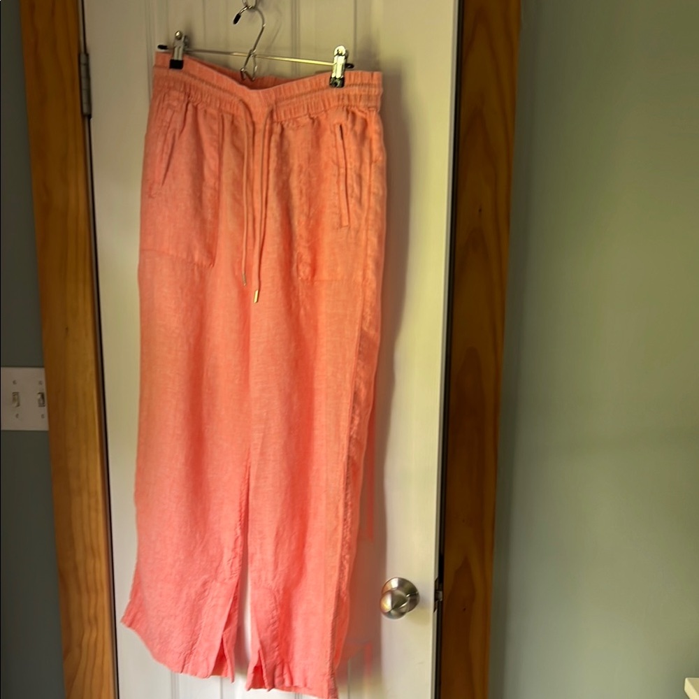 Athleta Peach Women's Linen Pants